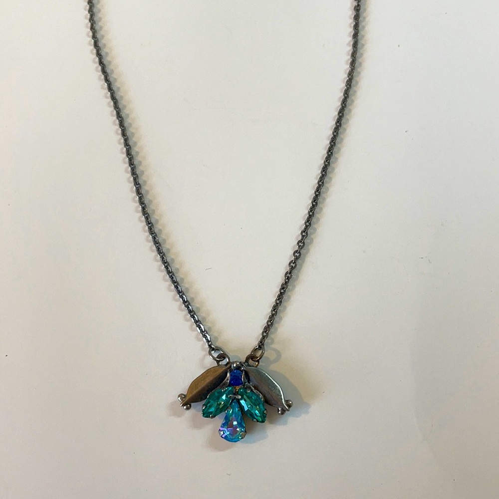 Sorrelli Electric Blue Pendant Necklace